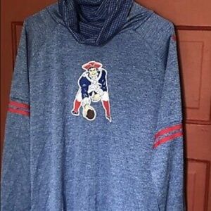 New England Patriots Long Sleeve Full Neck
